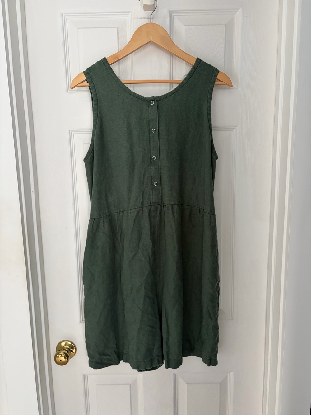 Large Conscious Clothing Lisbon Romper in Spruce